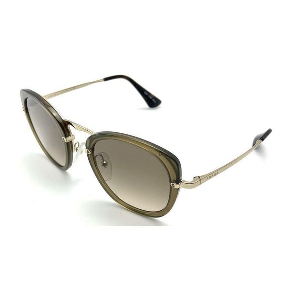NEW PRADA SPR 58U 31D-3D0 BROWN GRADIENT AUTHENTIC SUNGLASSES SPR58U 49-22 - Picture 1 of 6
